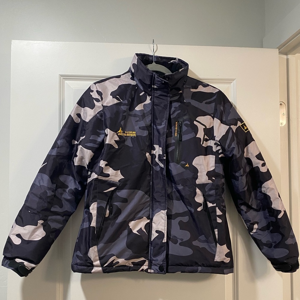 Women Camo Ski Jacket